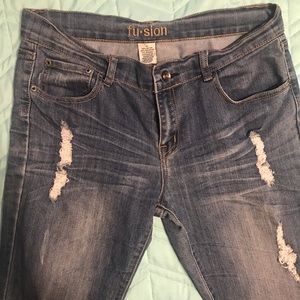 Fu•sion jeans size 13